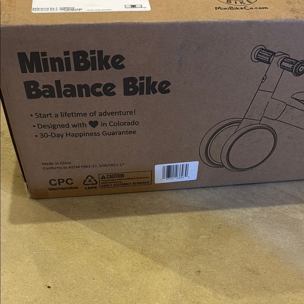 MiniBike Balance Bike